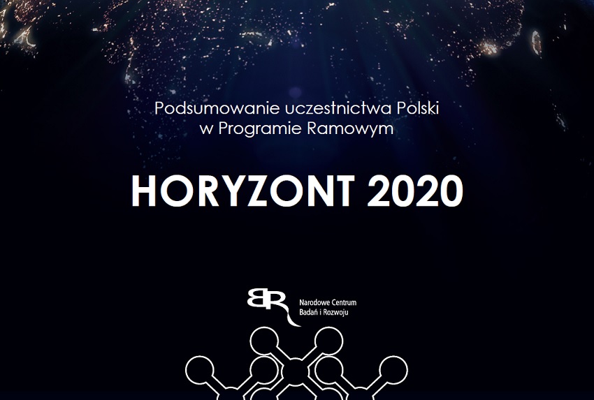 Na zdjęciu widoczne logo programu H2020
