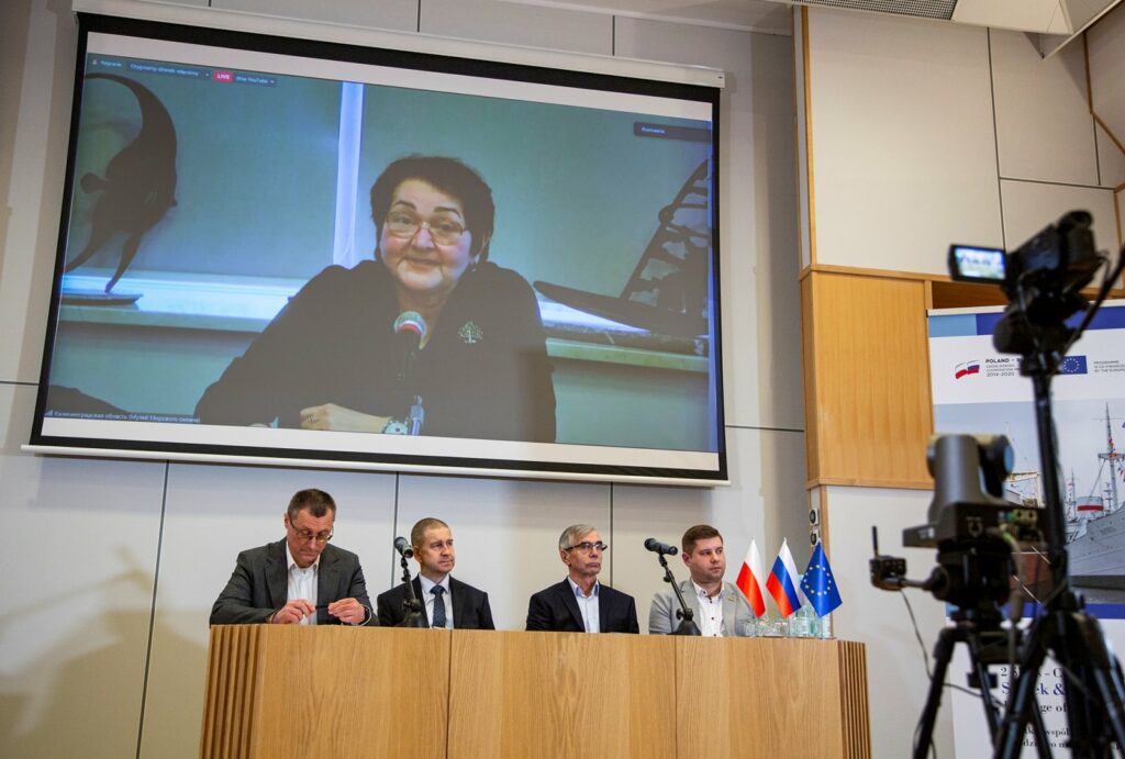 Konferencja prasowa w projekcie „2 statki – wspólne morze. Sołdek i Vityaz: dziedzictwo morskie Polski i Rosji”