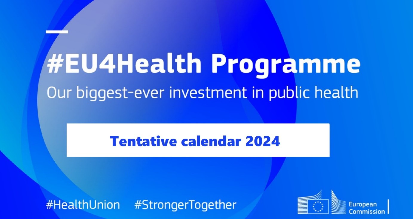 Program EU4Health wstępny kalendarz w kontekście Programu Pracy na 2024 r.