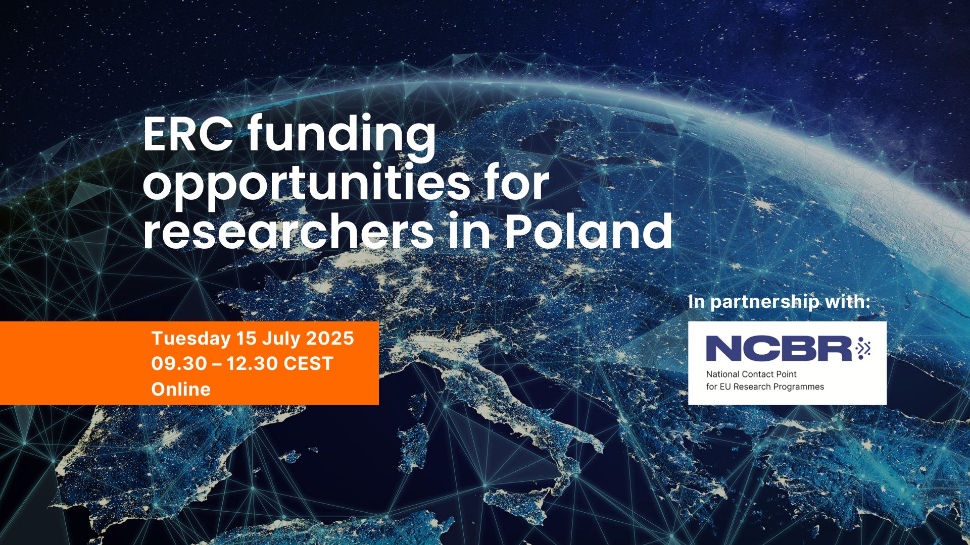 Webinarium: Możliwości finansowania ERC dla naukowców w Polsce