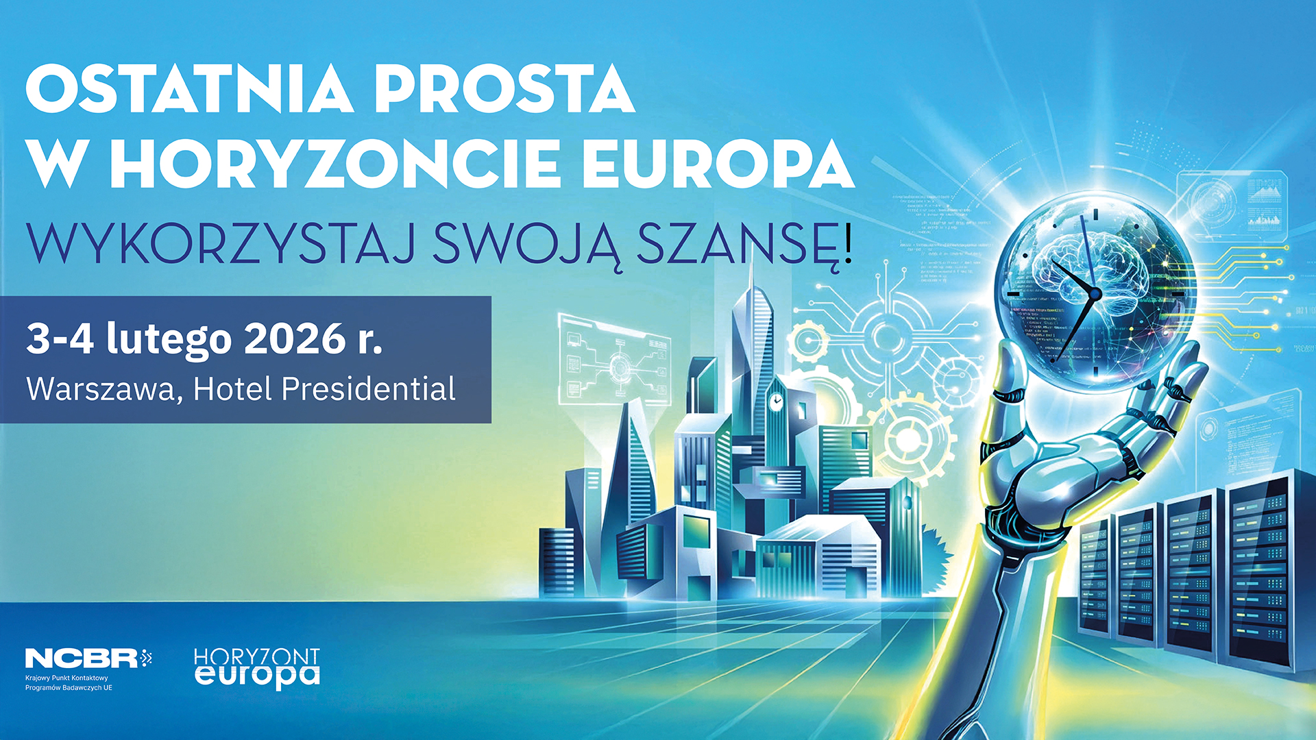 Ostatnia prosta w Horyzoncie Europa.