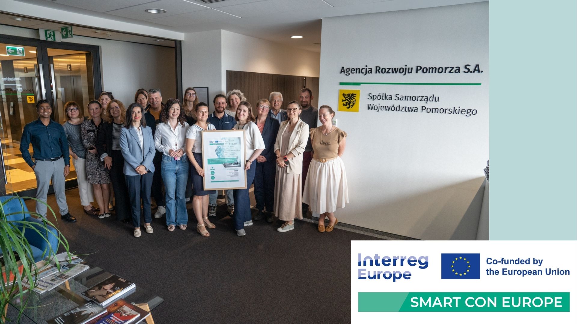 SMART CON EUROPE, międzynarodowa współpraca na rzecz innowacji – 2. Staff Exchange w Pomorskiem